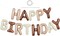 Colorful Celebrations: 16-Inch Mylar Foil Happy Birthday Balloons Banner - Eco-Friendly Decor for All Ages!